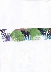 Rustig abstract landschap