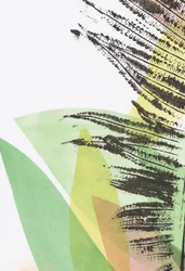Levendige abstracte bladeren