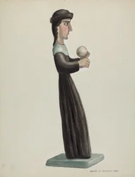 Gesneden en Geschilderde Santo - Santa Rita, 19351942