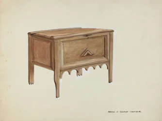 Kist, ca. 1937
