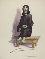 Figuur van de Dood Muerto, ca. 1937