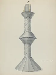 Penitente Altaar Kandelaar, ca. 1937