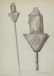 Penitente Processielantaarn, ca. 1937