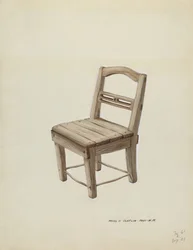 Kleine Houten Stoel