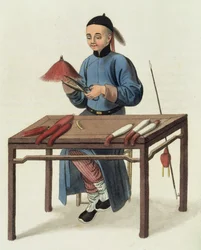 Een hoedenmaker, plaat 51 uit 