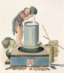 Een distilleerder, plaat 24 uit 