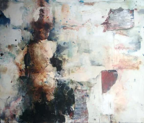 Stemmige abstracte figuur