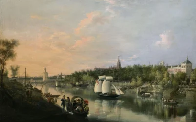 De Guadalquivir bij Sevilla