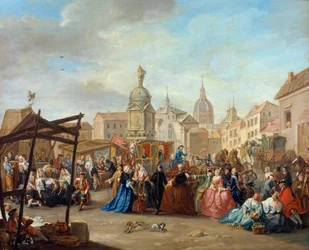 Cebadaxplein in Madrid