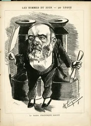 Illustratie door Manuel Luque in La Caricature (1880)