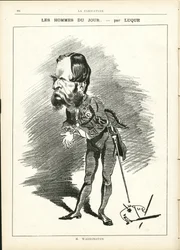 Illustratie van Manuel Luque in La Caricature (1880)