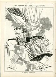 Illustratie door Manuel Luque (1854-1919) in La Caricature (1880)