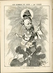 Illustratie door Manuel Luque (1854-1919) in La Caricature (1880)