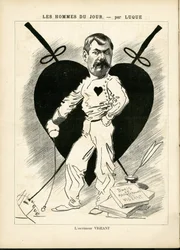 Illustratie van Manuel Luque in La Caricature (1880)