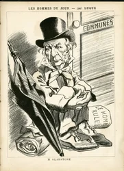 Illustratie van Manuel Luque in La Caricature (1880)