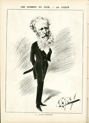 Illustratie van Manuel Luque (1854-1919) in La Caricature (1880)