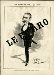 Illustratie van Manuel Luque (1854-1919) in La Caricature (1880)
