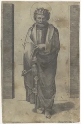 Apostel Petrus met sleutels