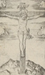 Christus aan het kruis, uit de serie 