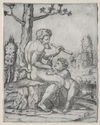 Faun en kind
