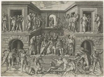 Het martelaarschap van de heilige Laurentius