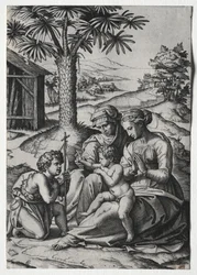 Madonna van de palmboom