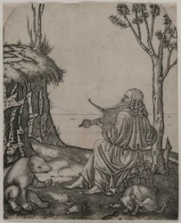 Orpheus betovert de dieren ca. 1505