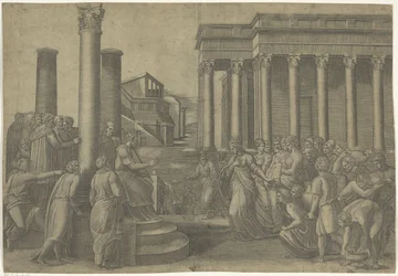 Salomo en de koningin van Seba