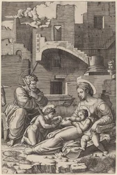 De Heilige Familie met de Jonge Johannes de Doper