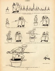 La Baionnette, Satirisch in Zwart-Wit
