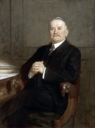 Portret van Gaston Doumergue 1863-1937