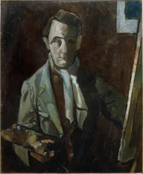 Zelfportret van Marcel Poncet