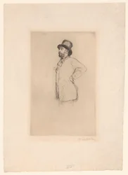 Portret van Edgar Degas