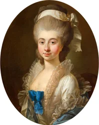 Pools: Portret van Urszula Maria Mniszech née Zamoyska.