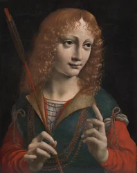 Portret van een Jongeling als Sint Sebastiaan, laat 1480s