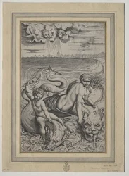 Liefde en Cupido Gedragen door Dolfijnen, 1500s