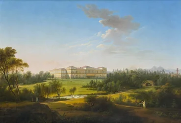 Kasteel Monza in het park