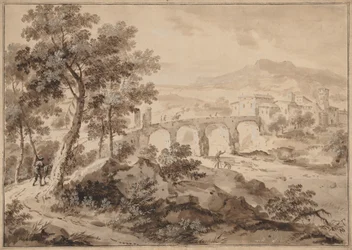 Landschap met Brug