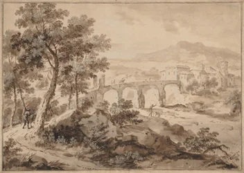 Landschap met Brug, 1700-1729