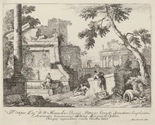 Landschap met Ruïnes