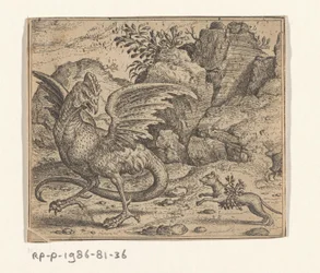 Fabel van de basilisk en de wezel