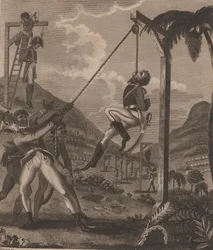 De Haïtiaanse Revolutie. Slavenopstand in de nacht van 21 augustus 1791, 1805.
