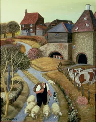 Franse straatboerderij