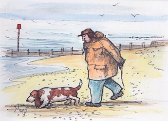 De hond uitlaten - 02