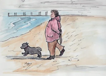 De hond uitlaten - 03