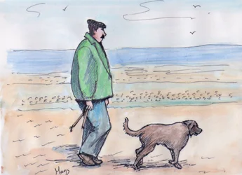 De hond uitlaten - 06