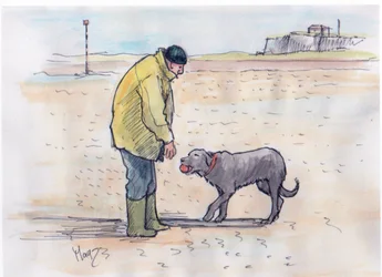 De hond uitlaten - 08