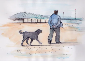 De hond uitlaten - 07