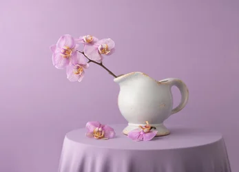 Elegante lavendelkleurige orchideeën