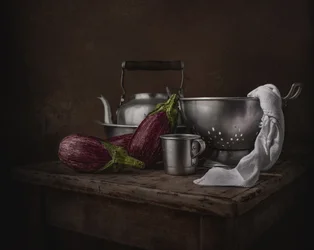 Stilleven in de Moody Kitchen